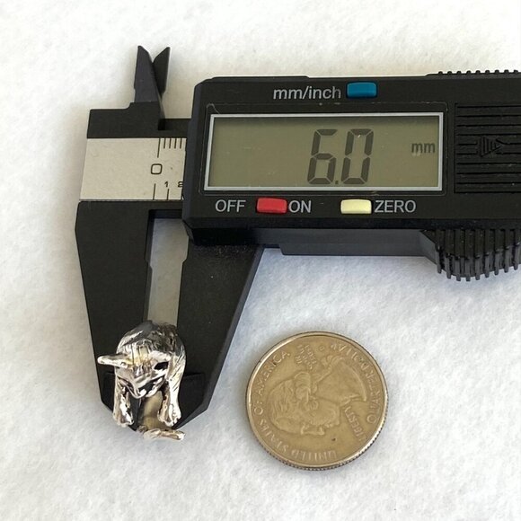 Sterling Silver 925 Adjustable 3D Cat Kitten Animal Wide Band Bypass Ring Sz 6 - Picture 16 of 16